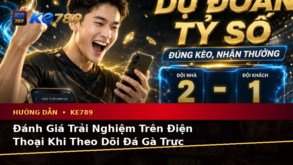Đánh Giá Trải Nghiệm Trên Điện Thoại Khi Quản Lý Phiên Đá Gà Trực Tuyến KE789 Qua ke789pg.org