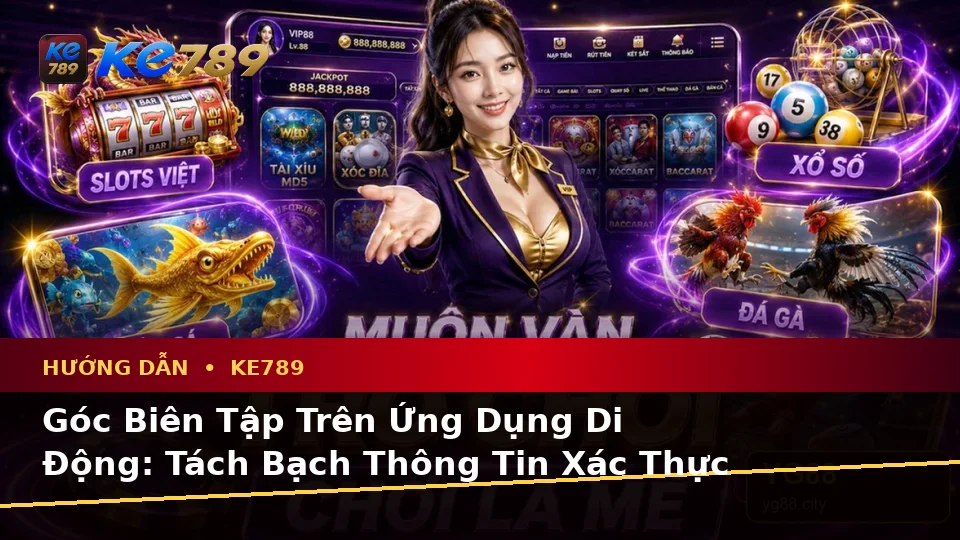 Hướng Dẫn KE789 Trên Ứng Dụng Di Động Tại ke789pg.org: Phân Biệt Thông Tin Xác Thực, Quảng Cáo Và Kỳ Vọng Thực Tế Về Ưu Đãi