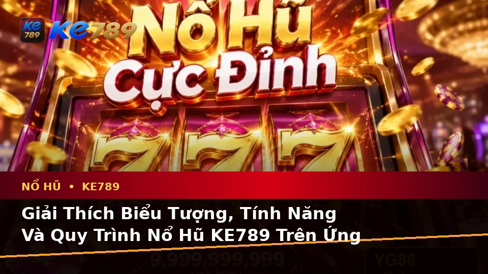 Giải Thích Biểu Tượng, Tính Năng Và Quy Trình Nổ Hũ KE789 Trên Ứng Dụng Di Động Tại ke789pg.org