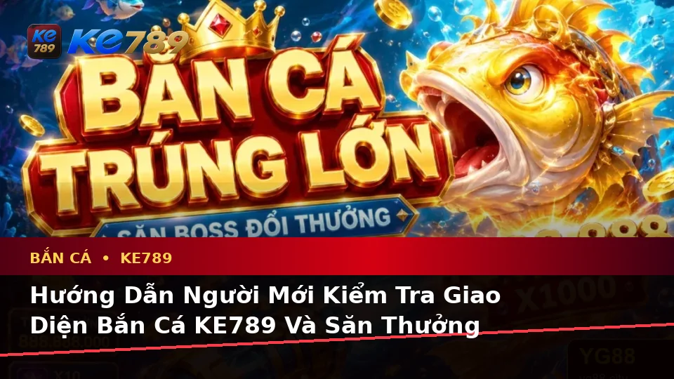 Hướng Dẫn Người Mới Kiểm Tra Giao Diện Bắn Cá KE789 Và Săn Thưởng Trên Ứng Dụng Di Động Tại ke789pg.org