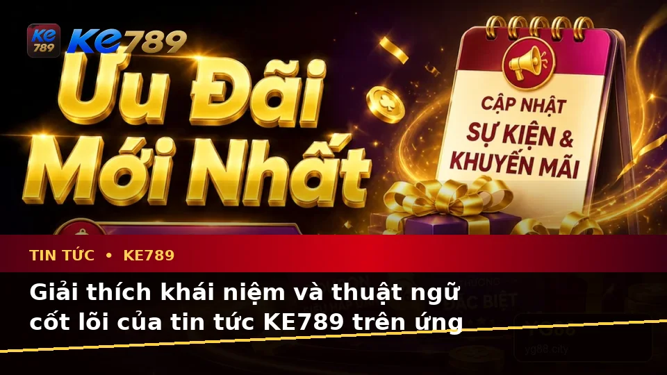 Giải Thích Khái Niệm Và Thuật Ngữ Cốt Lõi Của Tin Tức KE789 Trên Ứng Dụng Di Động: Đọc Hiểu Ưu Đãi, Điều Kiện Khuyến Mãi Tại ke789pg.org