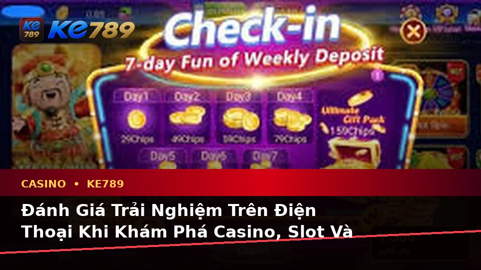 Đánh Giá Trải Nghiệm Trên Điện Thoại Khi Khám Phá Casino, Slot Và Trò Chơi Bàn KE789 Tại ke789pg.org