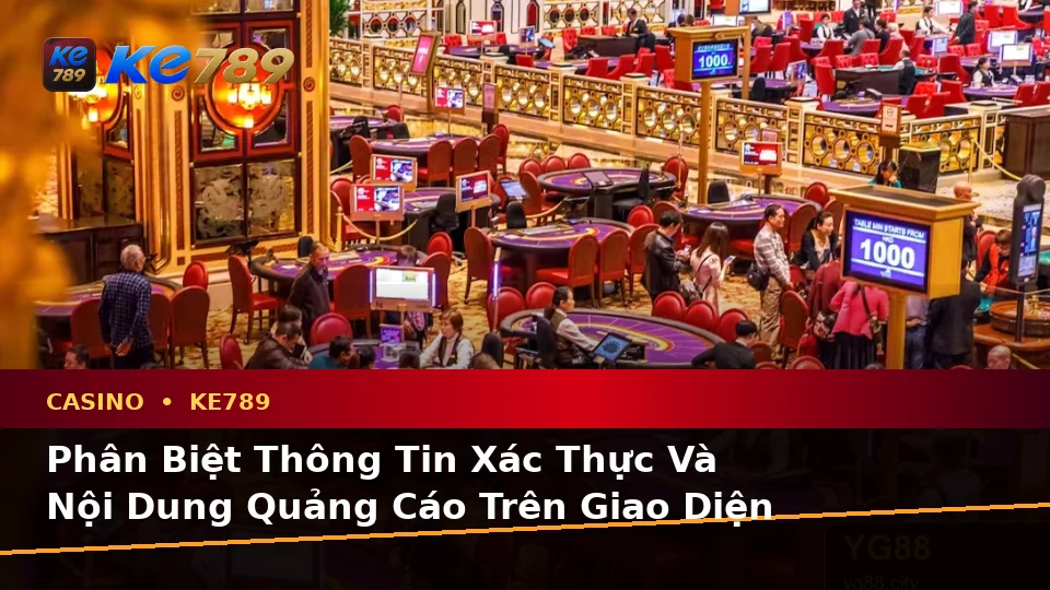 Casino KE789 Tại ke789pg.org: Phân Biệt Thông Tin Xác Thực, Quảng Cáo Và Kỳ Vọng Thực Tế Về Casino, Slot, Trò Chơi Bàn Trên Ứng Dụng Di Động