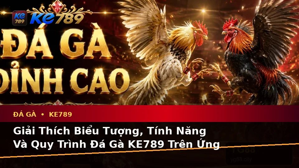 Giải Thích Biểu Tượng, Tính Năng Và Quy Trình Đá Gà KE789 Trên Ứng Dụng Di Động Tại ke789pg.org
