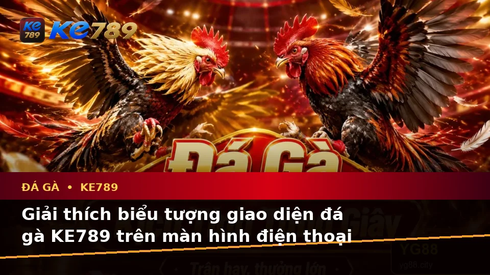 Giải Thích Biểu Tượng, Tính Năng Và Quy Trình Đá Gà KE789 Trên Ứng Dụng Di Động Tại ke789pg.org