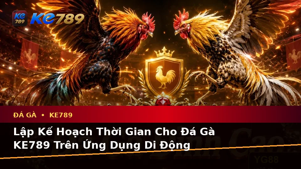 Lập Kế Hoạch Thời Gian, Ngân Sách Và Lịch Sử Sử Dụng Cho Đá Gà KE789 Trên Ứng Dụng Di Động Tại ke789pg.org