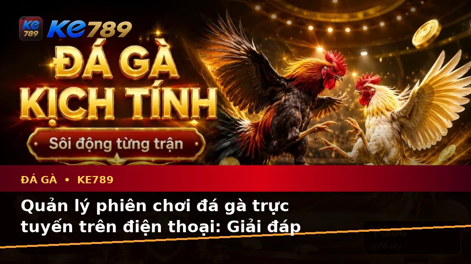 Đá Gà KE789 Tại ke789pg.org: Tổng Hợp Câu Hỏi Thực Tế Của Người Dùng Trưởng Thành Về Đá Gà Trực Tuyến Và Quản Lý Phiên Chơi Trên Ứng Dụng Di Động