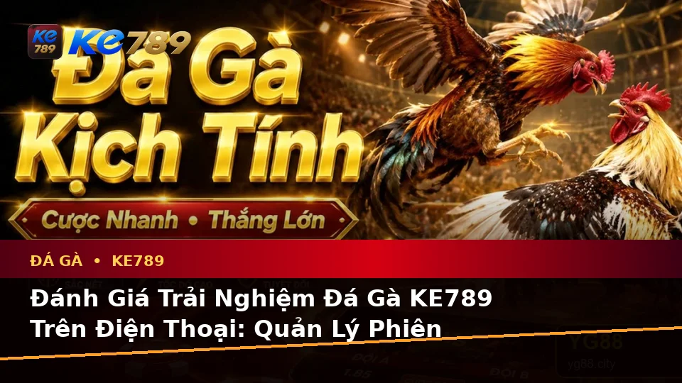 Đánh Giá Trải Nghiệm Đá Gà KE789 Trên Điện Thoại: Quản Lý Phiên Chơi Và Kiểm Soát Ngân Sách Tại ke789pg.org