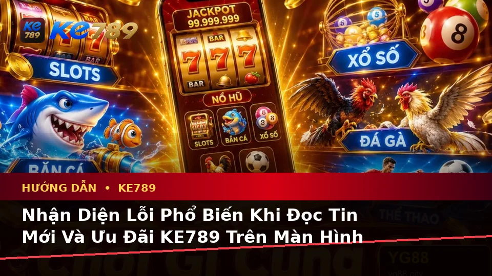 Nhận Diện Lỗi Phổ Biến Và Cách Xử Lý Có Trách Nhiệm Khi Đọc Tin Mới, Ưu Đãi Khuyến Mãi KE789 Trên Ứng Dụng Di Động Tại ke789pg.org