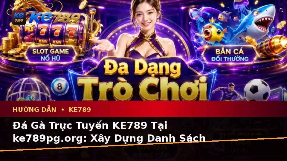 Đá Gà Trực Tuyến KE789 Tại ke789pg.org: Xây Dựng Danh Sách Kiểm Tra Bảo Mật Trước Khi Sử Dụng Hướng Dẫn Trên Ứng Dụng Di Động